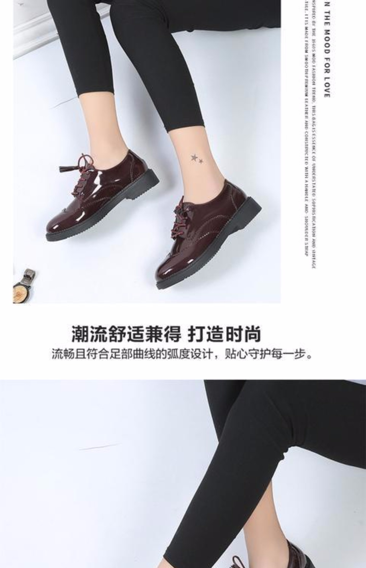 Mùa xuân và mùa thu thấp để giúp đôi giày nhỏ retro của Anh shop giày boot nữ