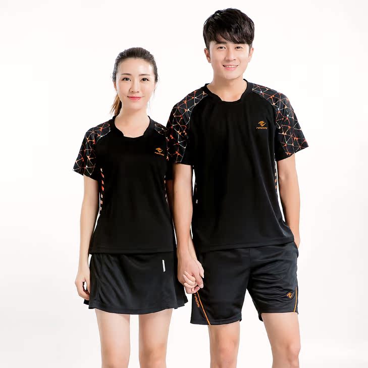 Summer short-sleeved volleyball suit Men's volleyball jersey Sportswear Women's volleyball team suit Training game suit Perspiration quick-drying