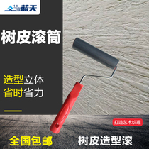 Bark veins such as pine body roller texture art paint silicon algae mud hard plastic wood grain construction tool