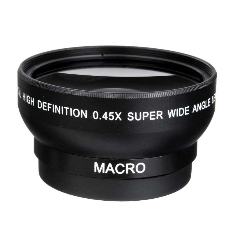 49MM 0 45X WIDE-angle additional lens 49MM with macro for Sony 18-55 foreign trade models