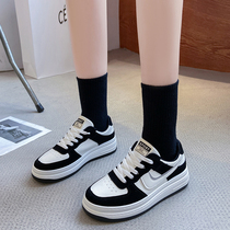 Girls white shoes 2021 autumn new hook shoes fashion Joker retro board shoes tide big children casual shoes women