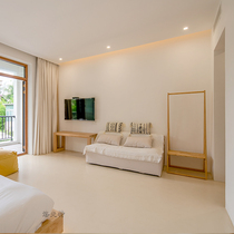 White self-leveling floor paint cement floor paint indoor home wear-resistant epoxy floor paint Hotel