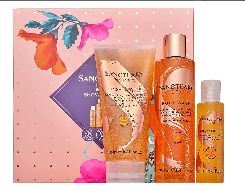 Silly girl UK buys Sanctuary Spa Holy Spring Body Care Set Bath Scrub Body Cream - Taobao