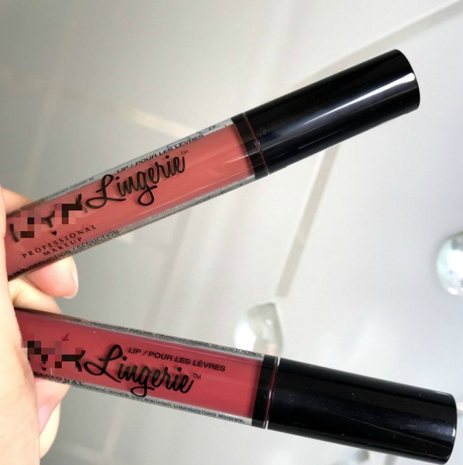 US Buy NYX matt liquid lip gloss lip glazed lipstick LIP LINGERIE eat native color 12 17