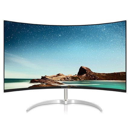 冠捷易美逊24英寸曲面显示器HDMI三星曲面屏