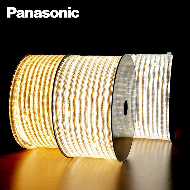 Panasonic LED light strip Bright living room anti-surge color changing neon strip Counter patch light strip