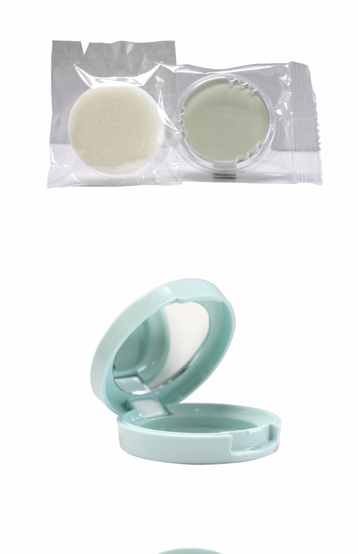 Nhật Bản Fancl không thêm dầu kiểm soát phấn trang điểm bột chăm sóc da 6g bột lõi + phồng + hộp phấn dành cho bà bầu phấn phủ cho da mụn