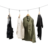 Сушилка для кемпинга для путешествий, ветрозащитная бельевая веревка