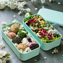 Manchin French monbento lunch box Divider type Japanese lunch box microwave oven office worker lunch box