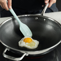 Man food slow word 32cm wok steamer 316 stainless steel honeycomb non-stick stir cooking induction cooker gas Universal