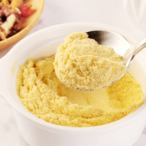 Manfood slow language Xinjiang Sangong Beach original organic corn paste 300g3 bags 6 bags of Instant Porridge drinking breakfast coarse grain