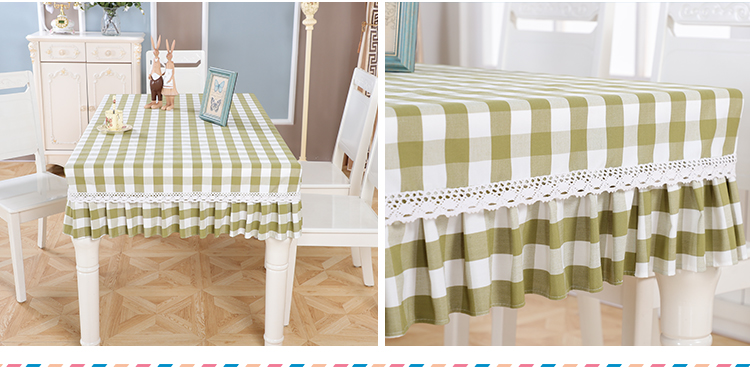 Khăn trải bàn bằng vải cotton và vải lanh nhỏ tươi hiện đại đơn giản bàn cà phê bàn ​​vuông khăn trải bàn hình chữ nhật hộ gia đình - Khăn trải bàn khăn trải bàn ăn đẹp