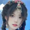 七彩民族演出服
