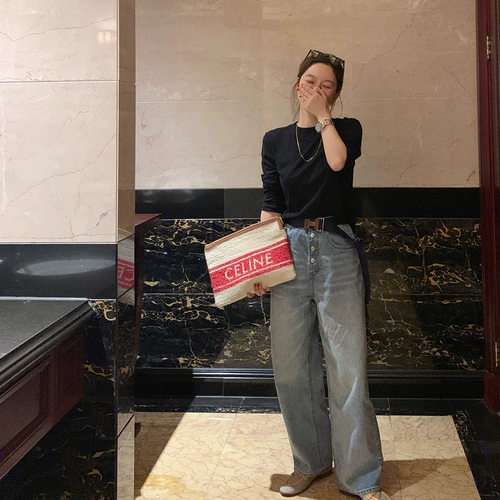 Футболка, весенний белый лонгслив, цветная рубашка, круглый воротник