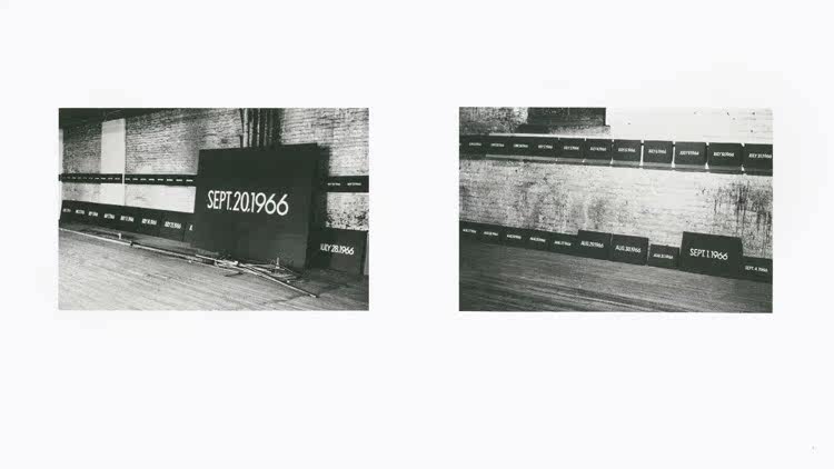 On Kawara 河原温 在纽约及136个其他城市的每日画作 雅昌艺术商城