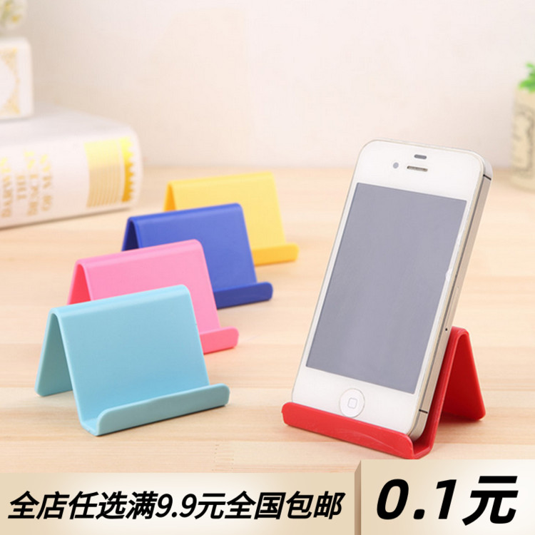 Sloth Cell Phone Desktop Bracket Cute Little Freshener Plastic Brief portable Home Folding Phone Seat Random 20 #
