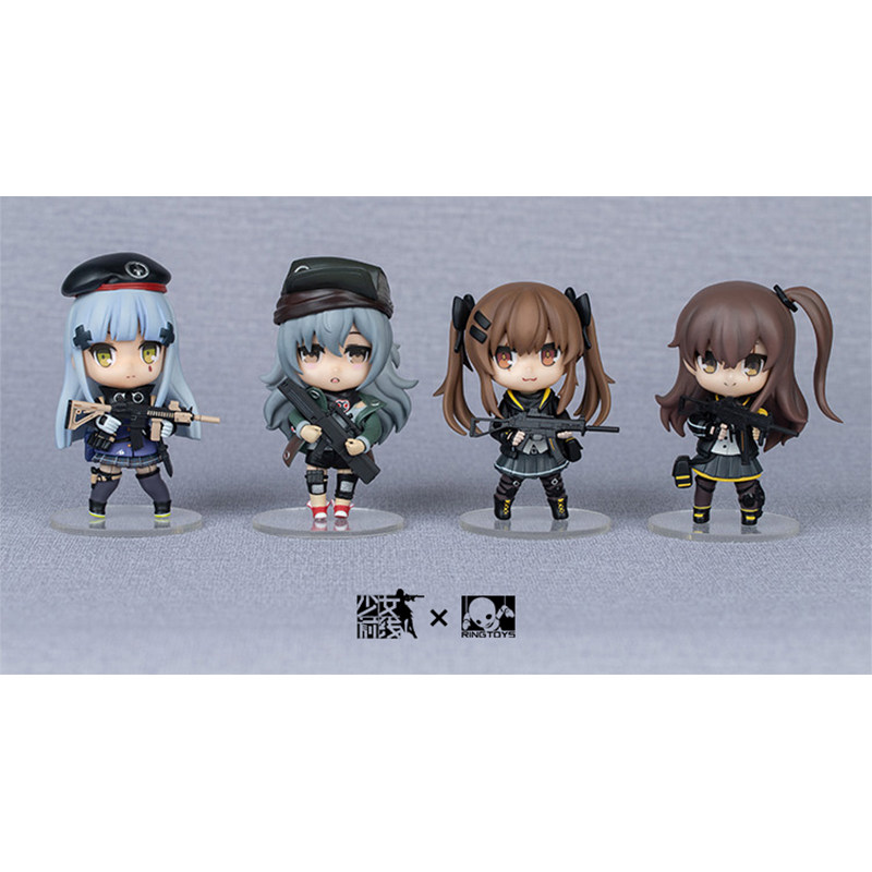 Model spot RINGTOYS teenage girl front line 404 squad Q version G11 G11 UMP9 UMP45 UMP45 HK416