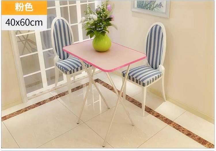 Bàn gấp đơn giản Bàn hình chữ nhật Bàn dài Bàn gấp Bàn đơn giản Bàn nhà đặc biệt - Bàn bàn xếp thông minh