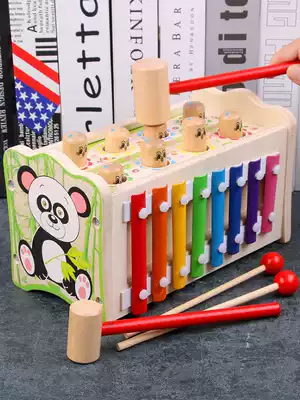 Gopher toy toddler educational baby 1-2 a 3-and-a-half-year-old child early education Boys and Girls baby banging tuba