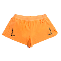 Zero resistance professional sports training competition marathon running fitness racing track and field breathable quick-drying three-point shorts