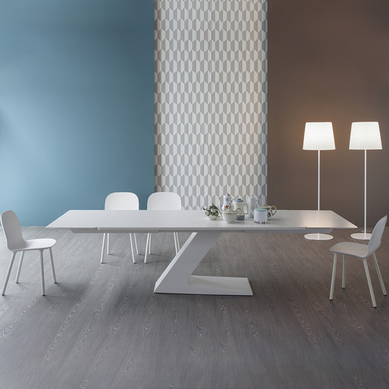 Nordic Designer Solid Wood Office Desk White Conference Table Personalized Dining Table Simple Modern Creative Computer Desk Desk