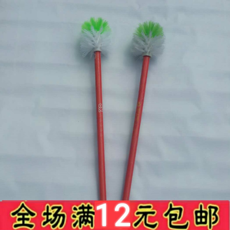 Large toilet brushed wood Brush With Round Head Toilet Brush Make-up Room Brushed Toilet Brushed Dead Angle Home Wash Sanitary Brush