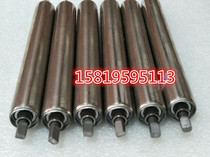 Factory direct sales line conveyor belt power roller galvanized roller ladder unloading roller ladder PU conveyor line