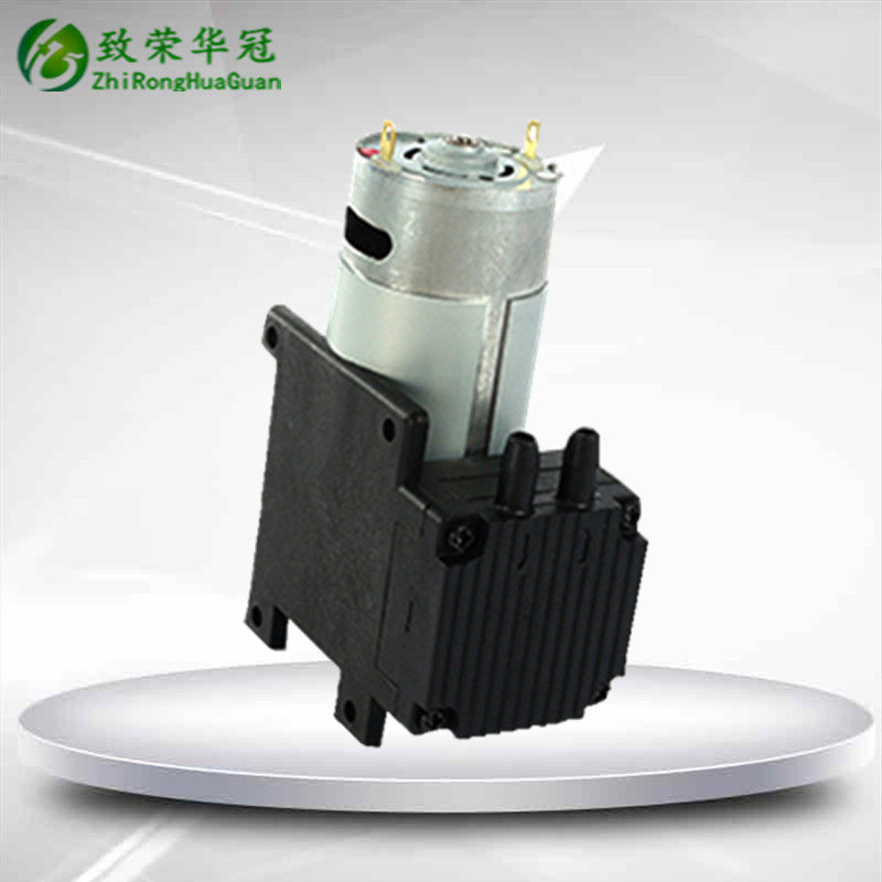 Micro vacuum pump 24V side vertical small gas transmission pump 12V pump negative pressure pump Booster pump Suction pump