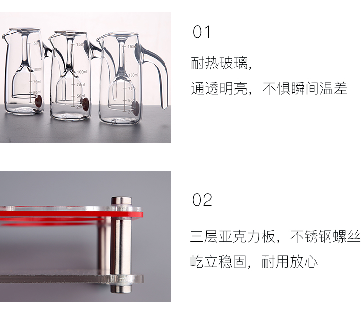 HYU ly rượu vang trắng thủy tinh pha lê viên đạn 6 ly nhỏ một ly rượu thủy tinh chai rượu vang - Rượu vang ly uống rượu vang đỏ cao cấp
