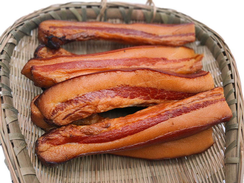 Cured meats 5 catty of smoked fattening five flowers and preserved meat Hunan special production of pickled meat and salted meat Xiangxi Firewood Fire Meat is coming