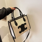 Оригинальный шоппер, ретро школьный рюкзак, вместительная и большая сумка на одно плечо для отдыха, простой и элегантный дизайн