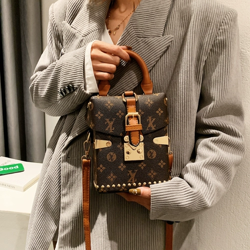 Сумка через плечо, портативная модная сумка с петлей на руку, брендовая коробка