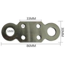 90 degree door nose L-shaped right-angle door buckle box buckle galvanized anti-theft buckle padlock buckle lock nose box cabinet door lock piece