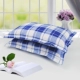 Vỏ gối chải 48 * 74cm Vỏ gối ký túc xá sinh viên có khóa kéo dành cho người lớn tăng một đôi không bằng cotton goi om