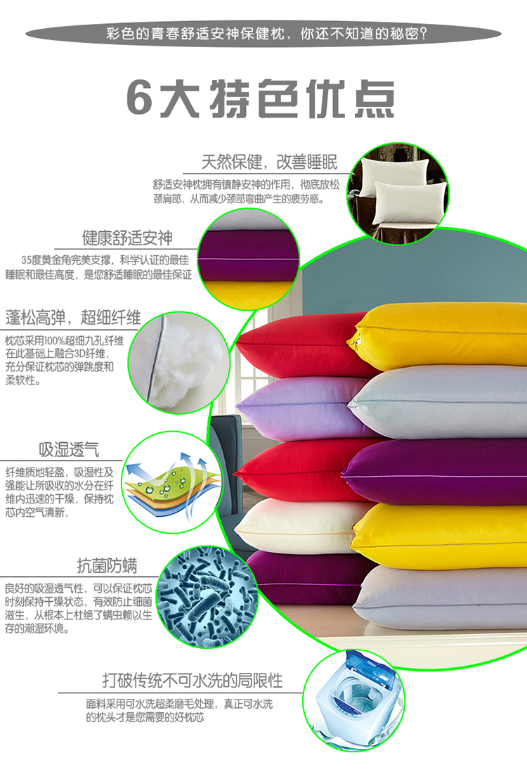 Authentic hỗ trợ cổ gối chà nhám Gối rắn chống lại vi khuẩn đơn lõi đàn hồi cao gối một cặp đánh bại rẻ 2 - Gối gối dành cho bà bầu