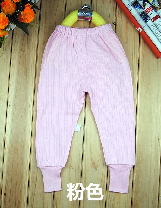 Quần cotton, quần cotton, bé trai và bé gái, quần nhà, mùa thu, đồ lót đơn, em bé, quần mùa thu bộ đồ trẻ em đẹp