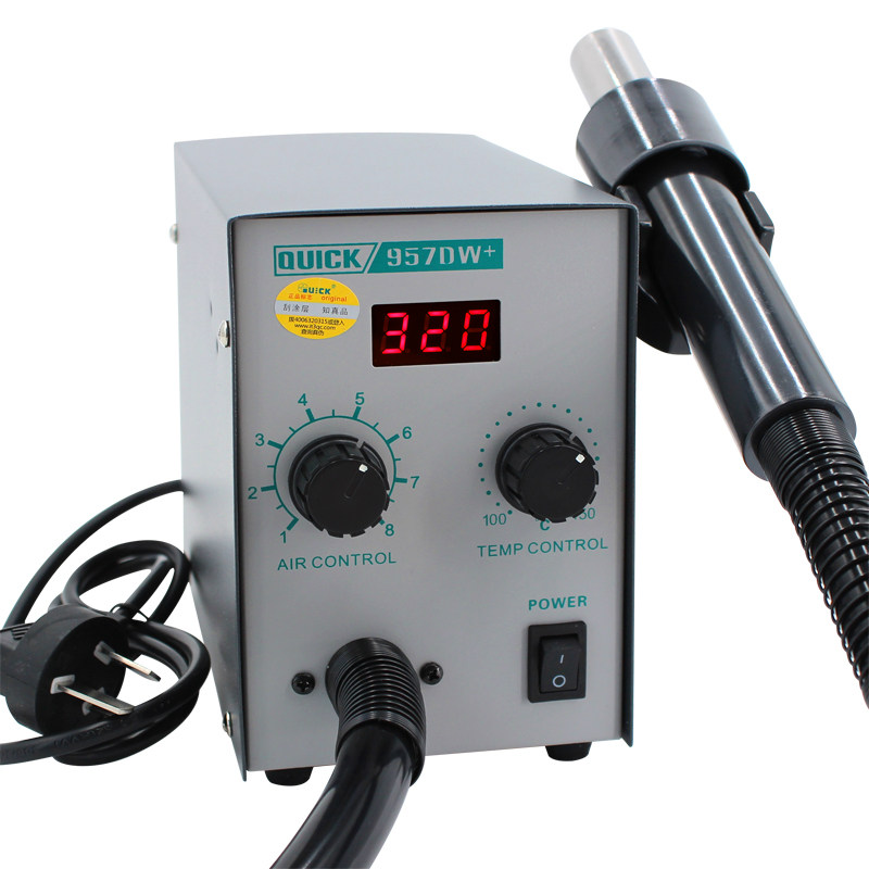 Fast-gram 957DW detached welding bench Main board Repair QUICK hot wind gun automatically dormant number of wind snatch