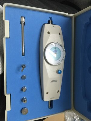 AIGU Efixed pointer push-pull force meter NK-100 200300500 dynamometer pull-force gauge