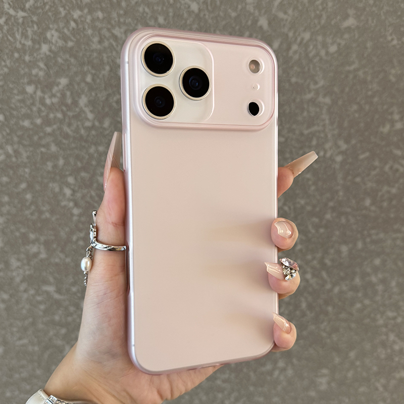 【New Ice Mist Pink】Suitable for iPhone 17 Pro Max Phone Case, Lightweight 17E Matte Apple 16 Pro Transparent Anti-Fingerprint 15 Full Coverage 14 High-End Anti-Drop 13 Hard Case for Men and Women 12 【New Ice Mist Pink】Suitable for iPhone 17 Pro Max Phone Case, Lightweight 17E Matte Apple 16 Pro Transparent Anti-Fingerprint 15 Full Coverage 14 High-End Anti-Drop 13 Hard Case for Men and Women 12