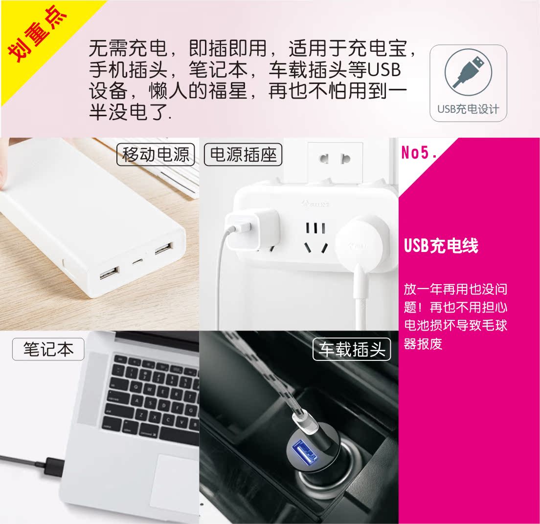 Tông đơ cắt tóc cắm thẳng máy cạo râu USB quần áo có thể sạc lại quần áo hút cạp tóc tẩy lông - Link Remover 	bán máy cắt lông xù quần áo	