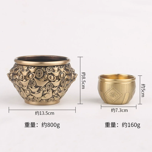 Чистая бронзовая талия запутана с гуанью Гуан Гонгё Фенг Денг Байфу Медные качели Плохое Полиное сокровище мебель мебель мебель