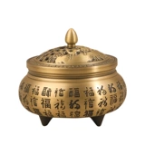 Латунная курильница для благовоний из сандалового дерева для домашнего использования, креативный декор для офиса