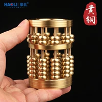 Латунные счеты, дизайнерский держатель для ручек для школьников для домашнего использования, изысканный стиль, тренд сезона