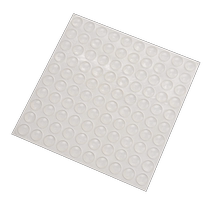 Dinggu 100-grain noise-reducing cushion pad anti-slip particles anti-collision particles self-adhesive silicone pad cabinet door cabinet sticker anti-collision