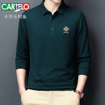 Crocodile Long Sleeve T Shirt Men 2023 Spring and Autumn New Long Sleeve Men Polo Shirt Casual Thin Cotton Clothing Sweater