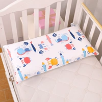 Белая морская хлопковая наволочка, 1-3 лет