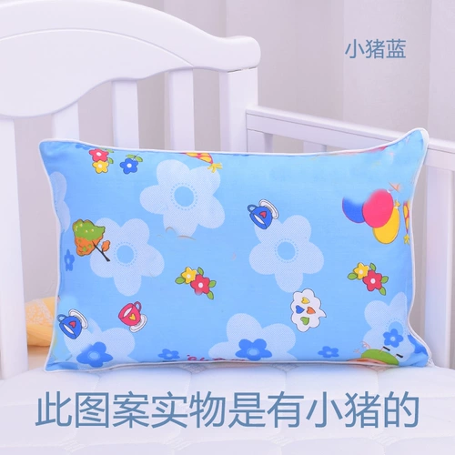 Наволочка, детская хлопковая мультяшная подушка для детского сада, 1-3-6 лет, с защитой шеи