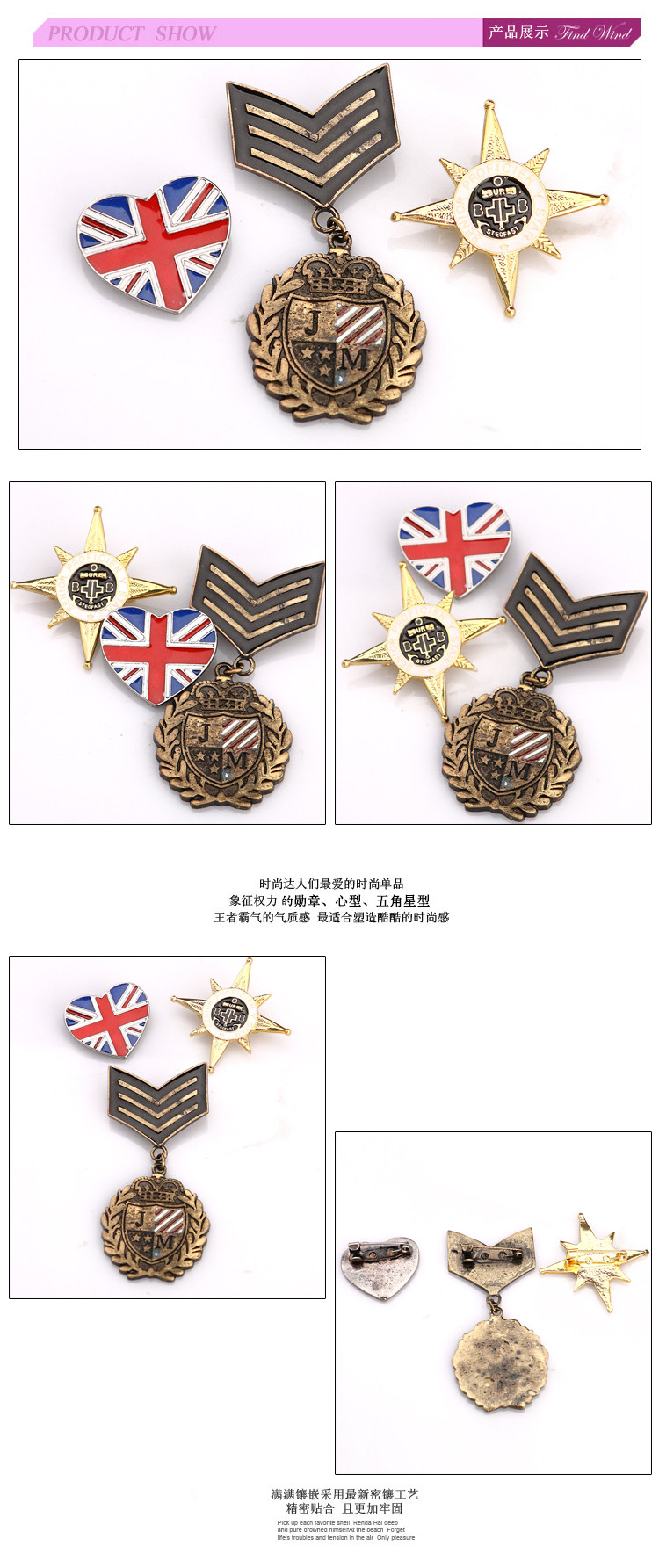 Broche femme en autre - Ref 1174260 Image 8