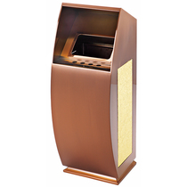 Ruyi ground ash bucket hotel trash can lobby corridor KTV elevator entrance vertical arc body with ashtray bucket