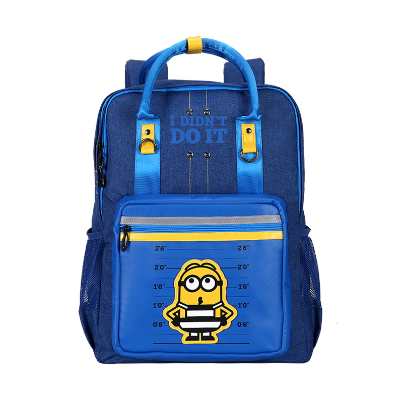 Yellow elementary school bag boy 3 - 6 grade girl large capacity shoulder bag bag bag bag